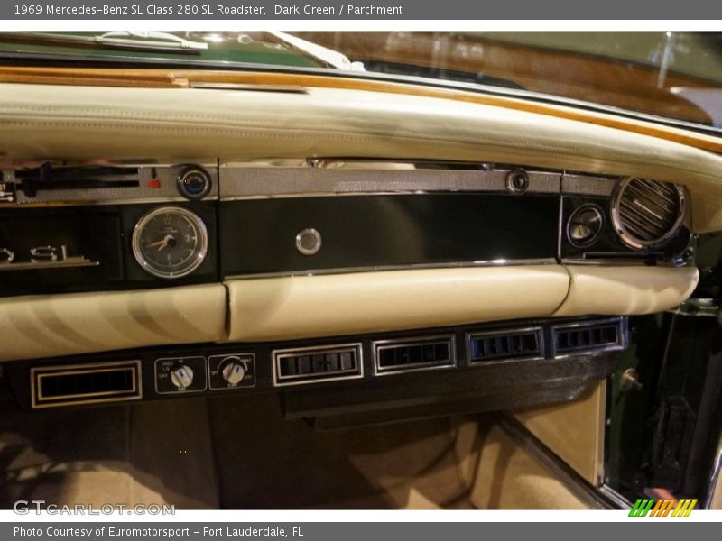 Dark Green / Parchment 1969 Mercedes-Benz SL Class 280 SL Roadster