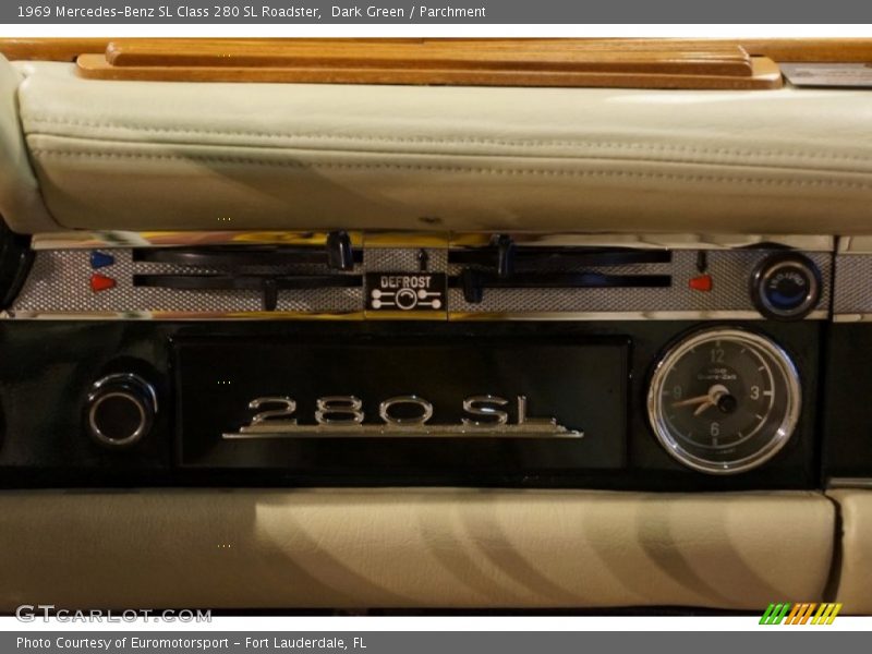 Dark Green / Parchment 1969 Mercedes-Benz SL Class 280 SL Roadster