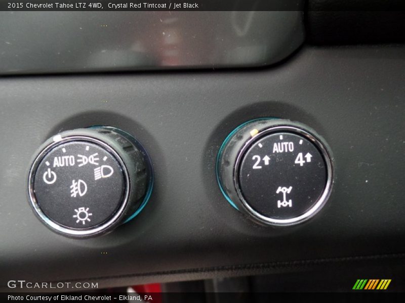 Crystal Red Tintcoat / Jet Black 2015 Chevrolet Tahoe LTZ 4WD