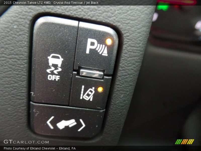 Crystal Red Tintcoat / Jet Black 2015 Chevrolet Tahoe LTZ 4WD