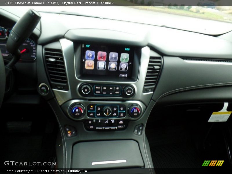 Crystal Red Tintcoat / Jet Black 2015 Chevrolet Tahoe LTZ 4WD