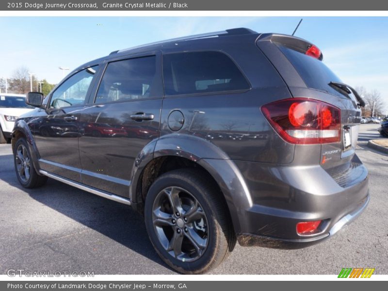 Granite Crystal Metallic / Black 2015 Dodge Journey Crossroad