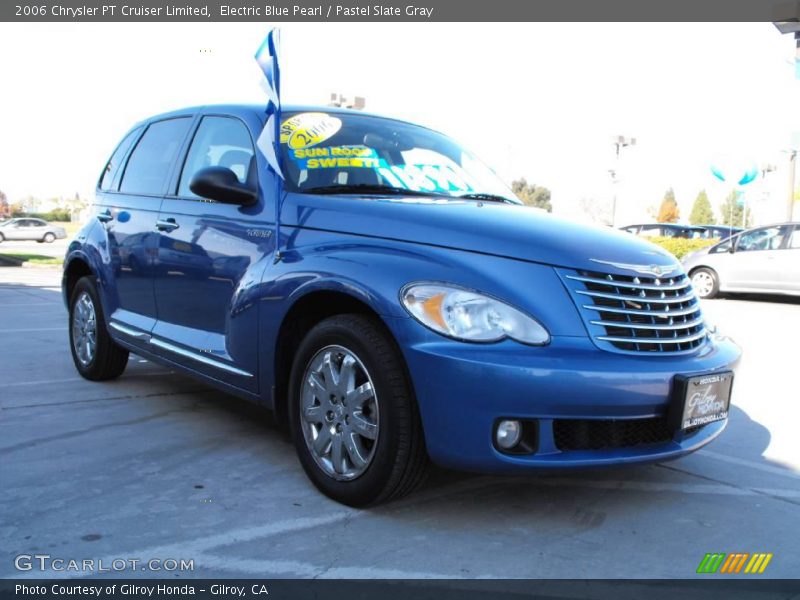 Electric Blue Pearl / Pastel Slate Gray 2006 Chrysler PT Cruiser Limited