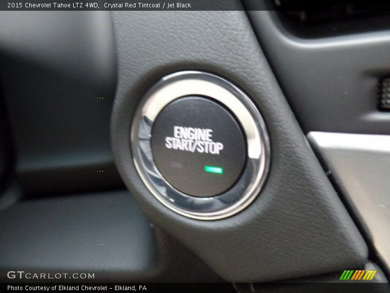 Crystal Red Tintcoat / Jet Black 2015 Chevrolet Tahoe LTZ 4WD