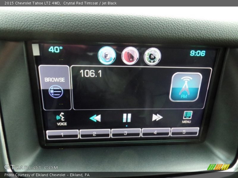 Crystal Red Tintcoat / Jet Black 2015 Chevrolet Tahoe LTZ 4WD