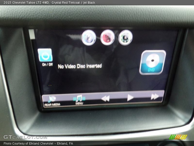 Crystal Red Tintcoat / Jet Black 2015 Chevrolet Tahoe LTZ 4WD