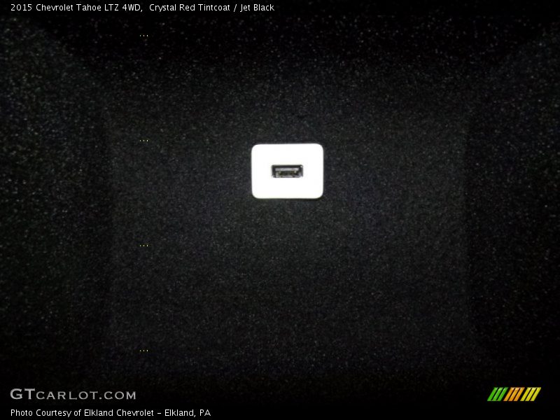 Crystal Red Tintcoat / Jet Black 2015 Chevrolet Tahoe LTZ 4WD
