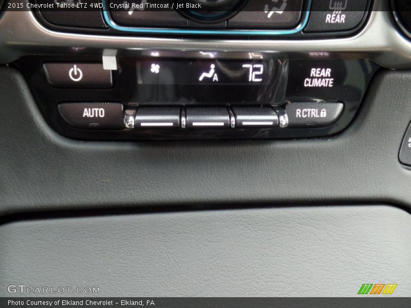 Crystal Red Tintcoat / Jet Black 2015 Chevrolet Tahoe LTZ 4WD