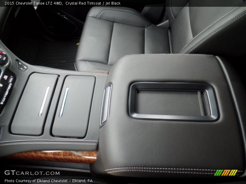 Crystal Red Tintcoat / Jet Black 2015 Chevrolet Tahoe LTZ 4WD