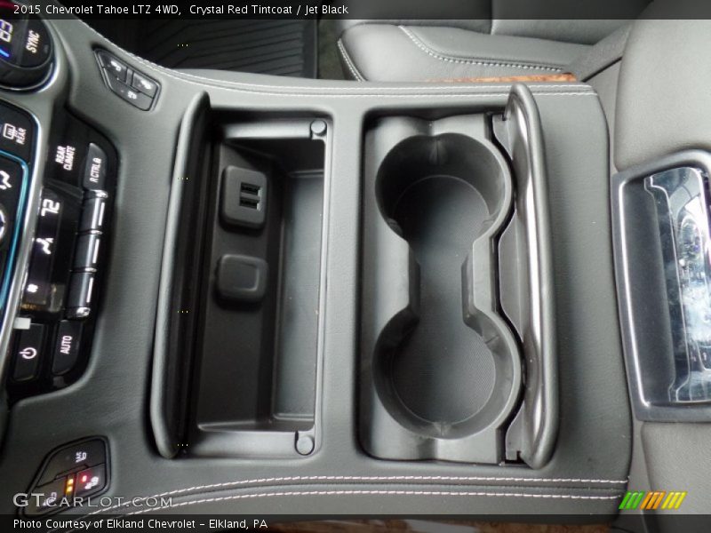 Crystal Red Tintcoat / Jet Black 2015 Chevrolet Tahoe LTZ 4WD