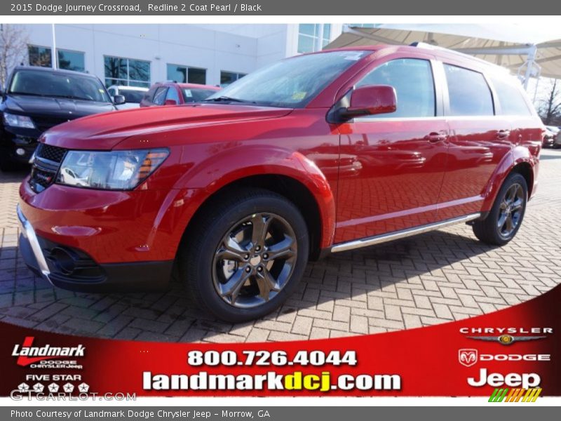 Redline 2 Coat Pearl / Black 2015 Dodge Journey Crossroad