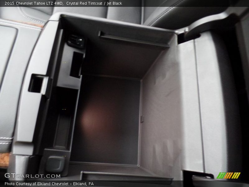 Crystal Red Tintcoat / Jet Black 2015 Chevrolet Tahoe LTZ 4WD