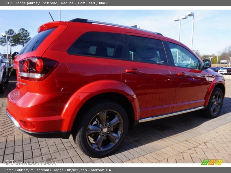 Redline 2 Coat Pearl / Black 2015 Dodge Journey Crossroad