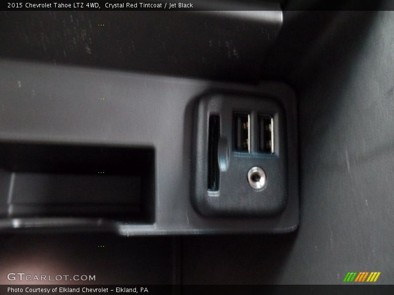 Crystal Red Tintcoat / Jet Black 2015 Chevrolet Tahoe LTZ 4WD