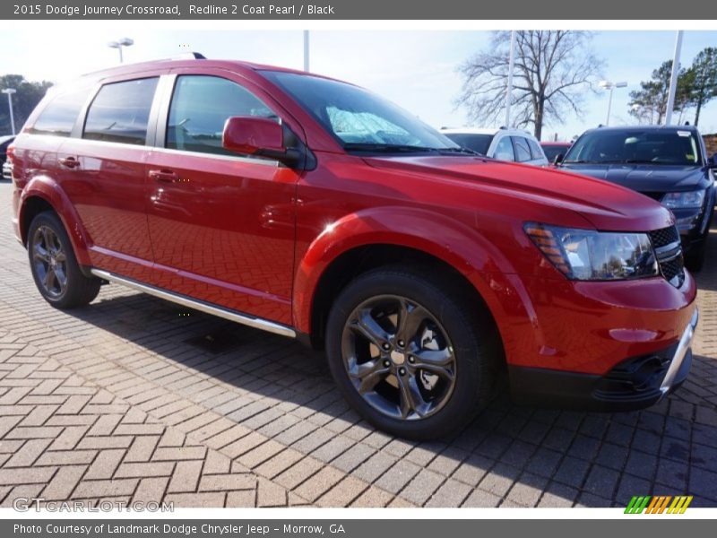 Redline 2 Coat Pearl / Black 2015 Dodge Journey Crossroad