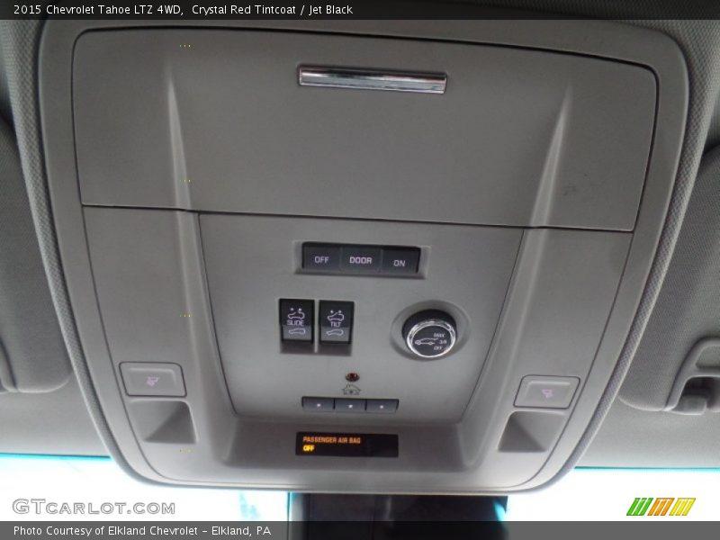 Crystal Red Tintcoat / Jet Black 2015 Chevrolet Tahoe LTZ 4WD