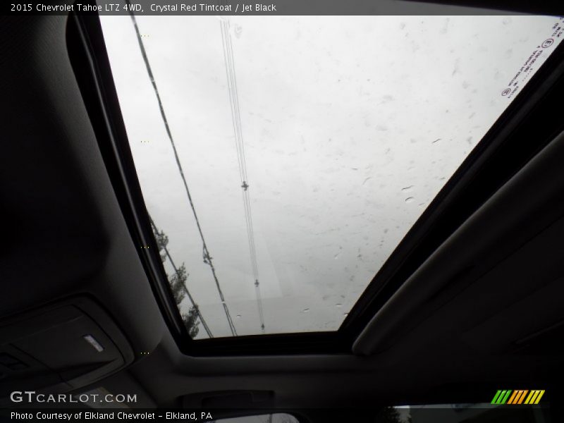 Crystal Red Tintcoat / Jet Black 2015 Chevrolet Tahoe LTZ 4WD