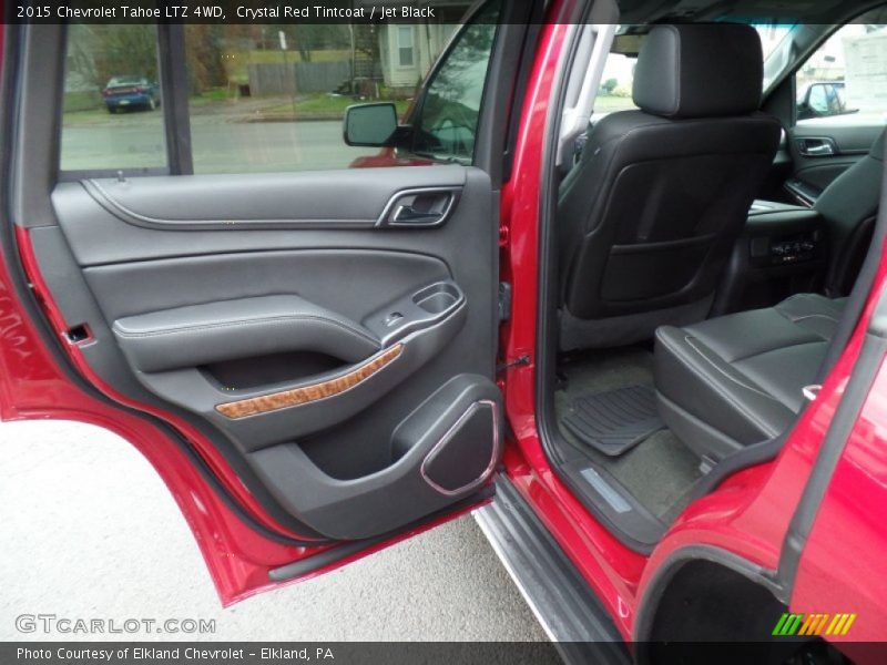 Crystal Red Tintcoat / Jet Black 2015 Chevrolet Tahoe LTZ 4WD