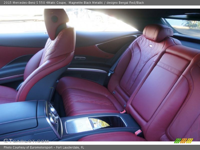 Rear Seat of 2015 S 550 4Matic Coupe
