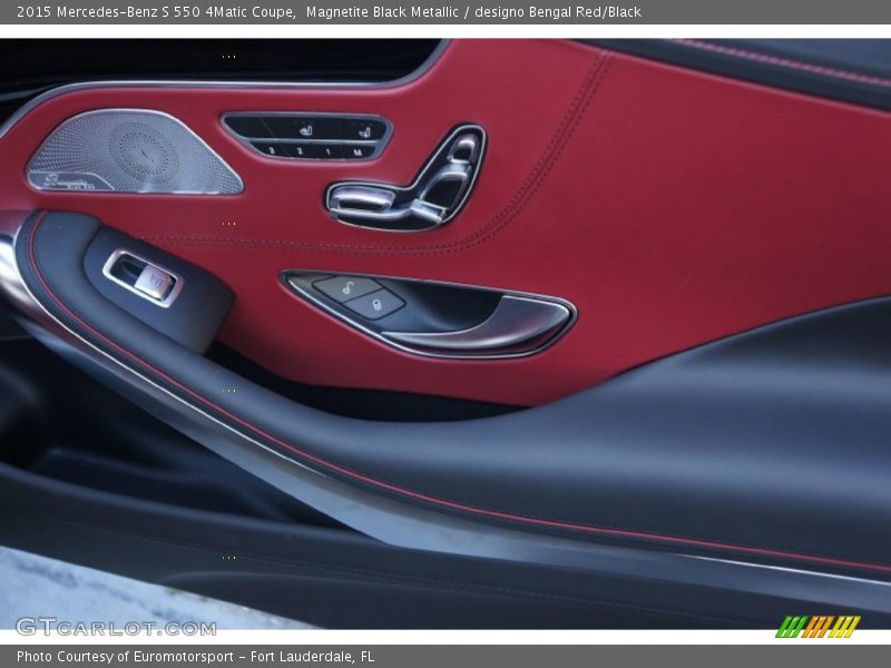 Controls of 2015 S 550 4Matic Coupe