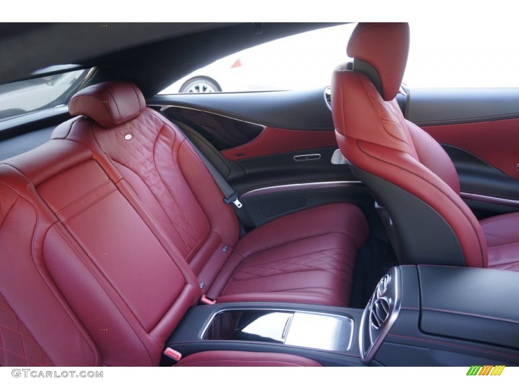 2015 Mercedes-Benz S 550 4Matic Coupe Rear Seat Photo #100000104