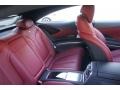 designo Bengal Red/Black 2015 Mercedes-Benz S 550 4Matic Coupe Interior Color