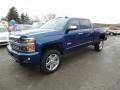 Deep Ocean Blue Metallic 2015 Chevrolet Silverado 2500HD High Country Crew Cab 4x4 Exterior