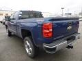 2015 Deep Ocean Blue Metallic Chevrolet Silverado 2500HD LTZ Crew Cab 4x4  photo #3