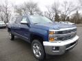 Deep Ocean Blue Metallic 2015 Chevrolet Silverado 2500HD LTZ Crew Cab 4x4 Exterior