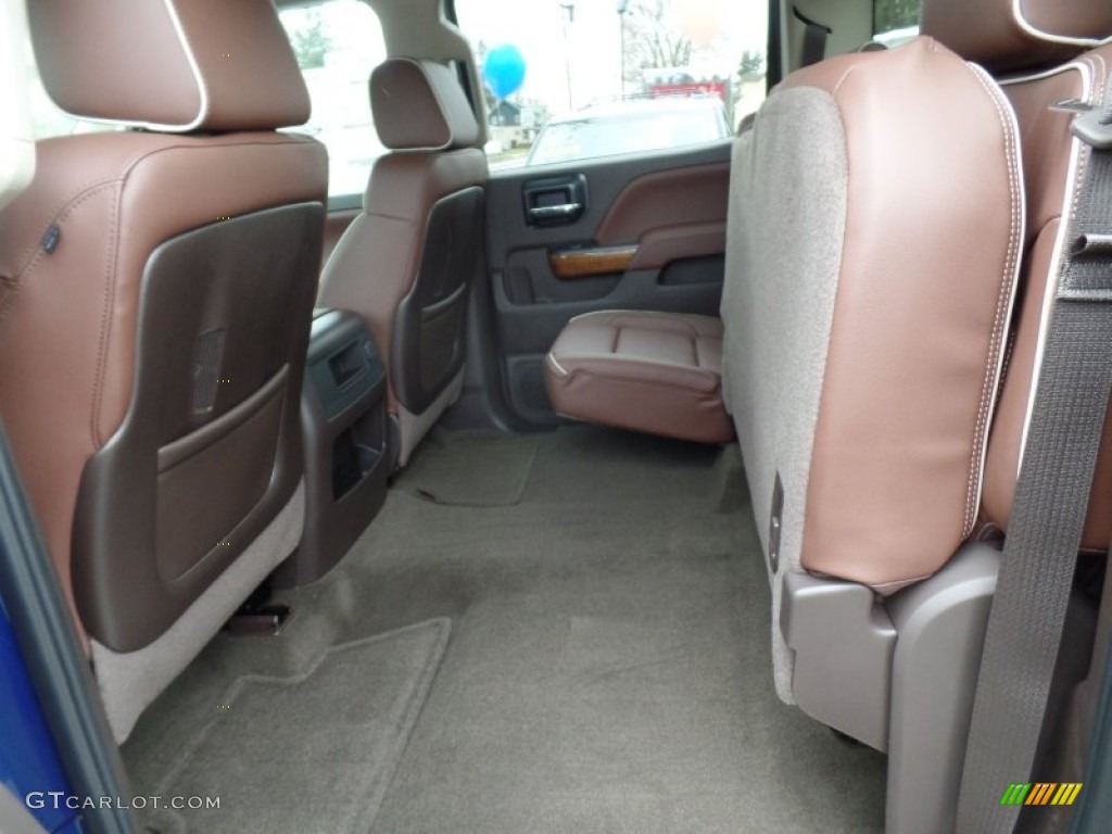 2015 Chevrolet Silverado 2500HD High Country Crew Cab 4x4 Rear Seat Photo #100002010
