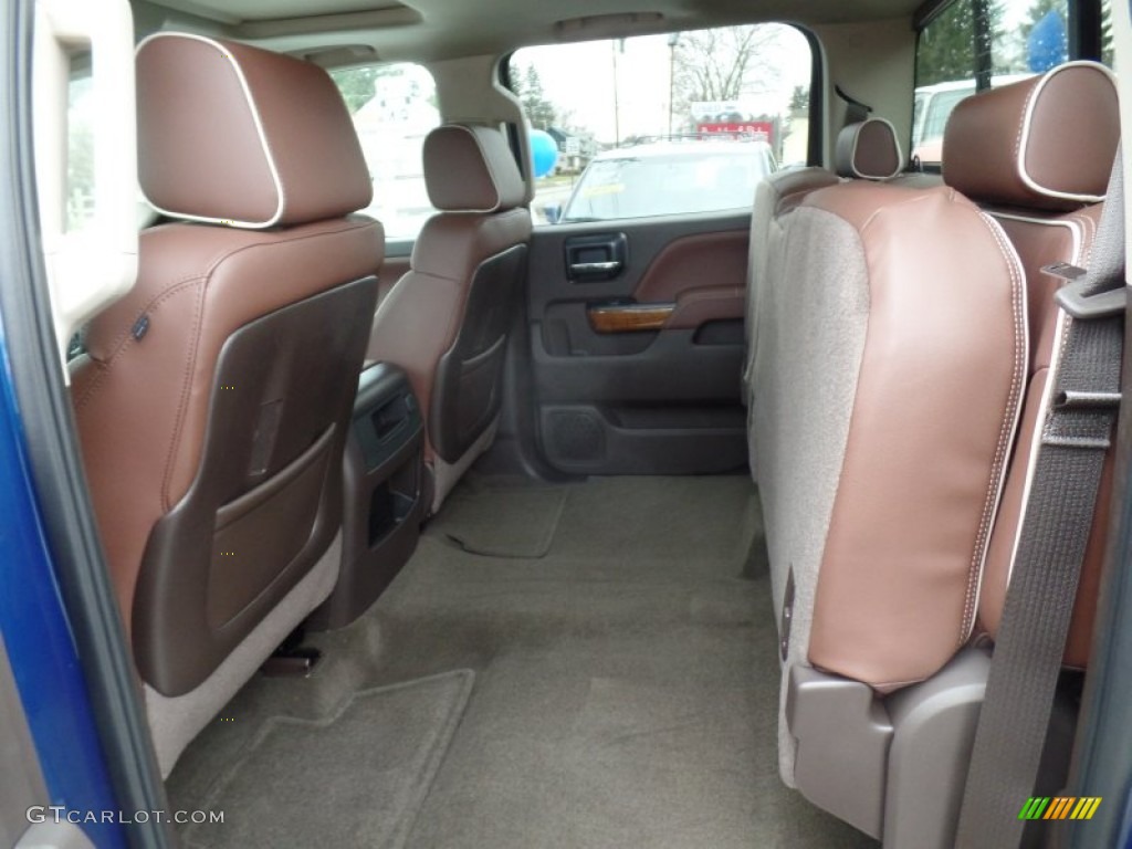 High Country Saddle Interior 2015 Chevrolet Silverado 2500HD High Country Crew Cab 4x4 Photo #100002058