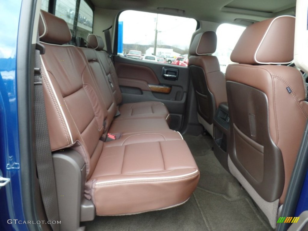2015 Chevrolet Silverado 2500HD High Country Crew Cab 4x4 Rear Seat Photo #100002142