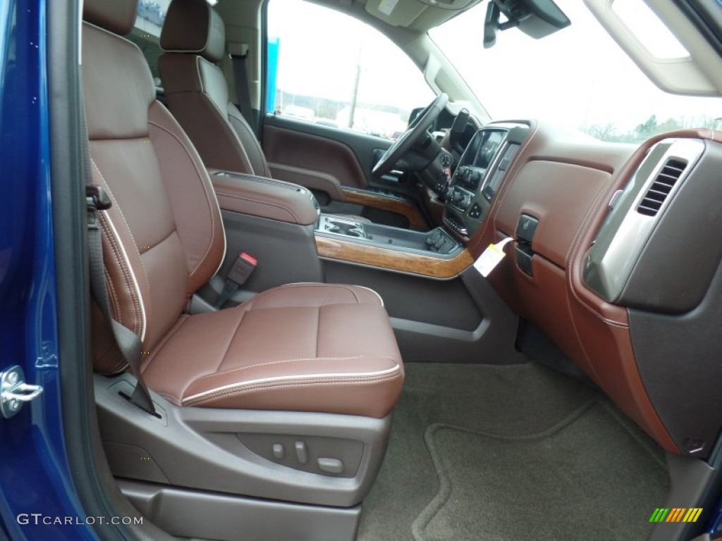 2015 Chevrolet Silverado 2500HD High Country Crew Cab 4x4 Front Seat Photo #100002295
