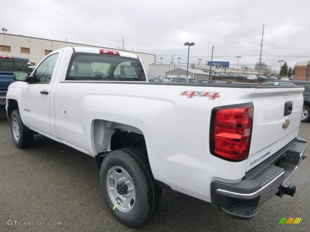 2015 Silverado 2500HD WT Regular Cab 4x4 - Summit White / Jet Black/Dark Ash photo #4