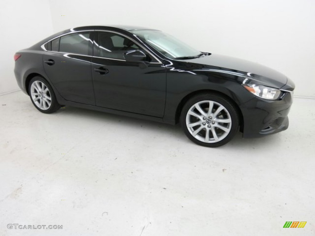 Jet Black Mica 2014 Mazda MAZDA6 Touring Exterior Photo #100003783