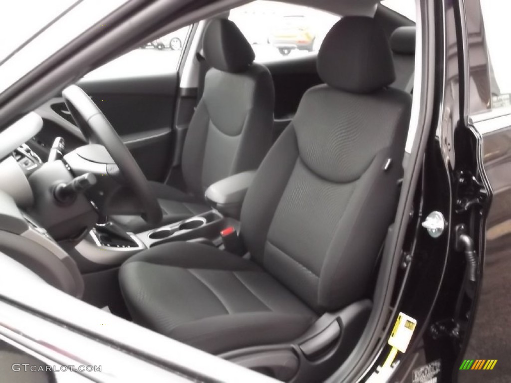 2015 Elantra SE Sedan - Black Diamond / Black photo #12