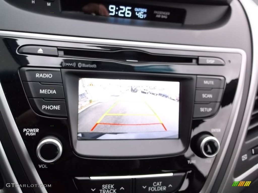 2015 Elantra SE Sedan - Black Diamond / Black photo #16