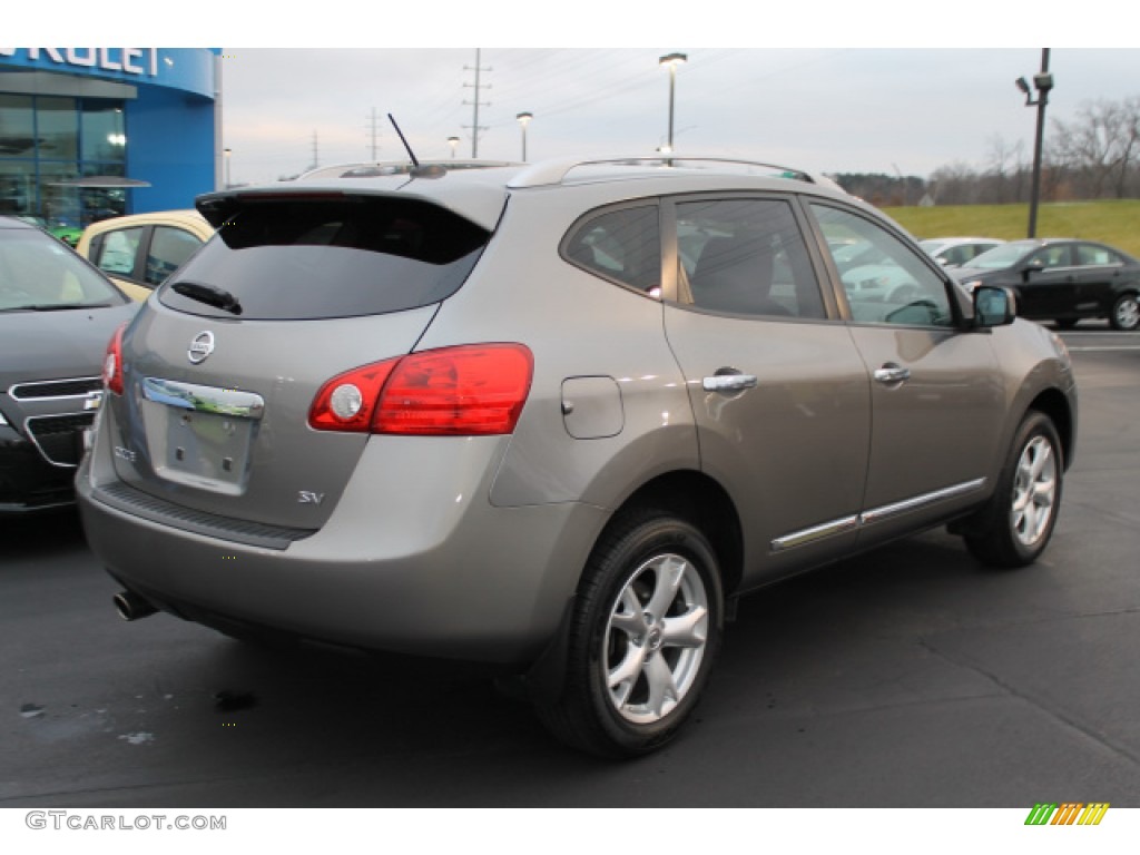 2011 Rogue SV - Platinum Graphite / Black photo #3