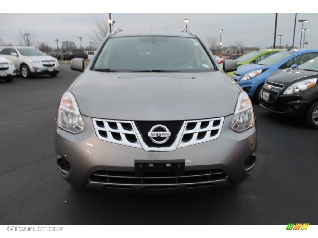 2011 Rogue SV - Platinum Graphite / Black photo #8