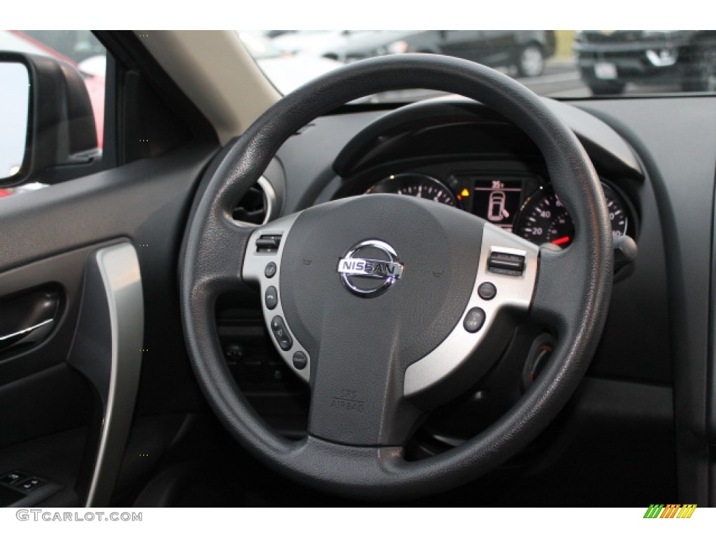 2011 Rogue SV - Platinum Graphite / Black photo #11