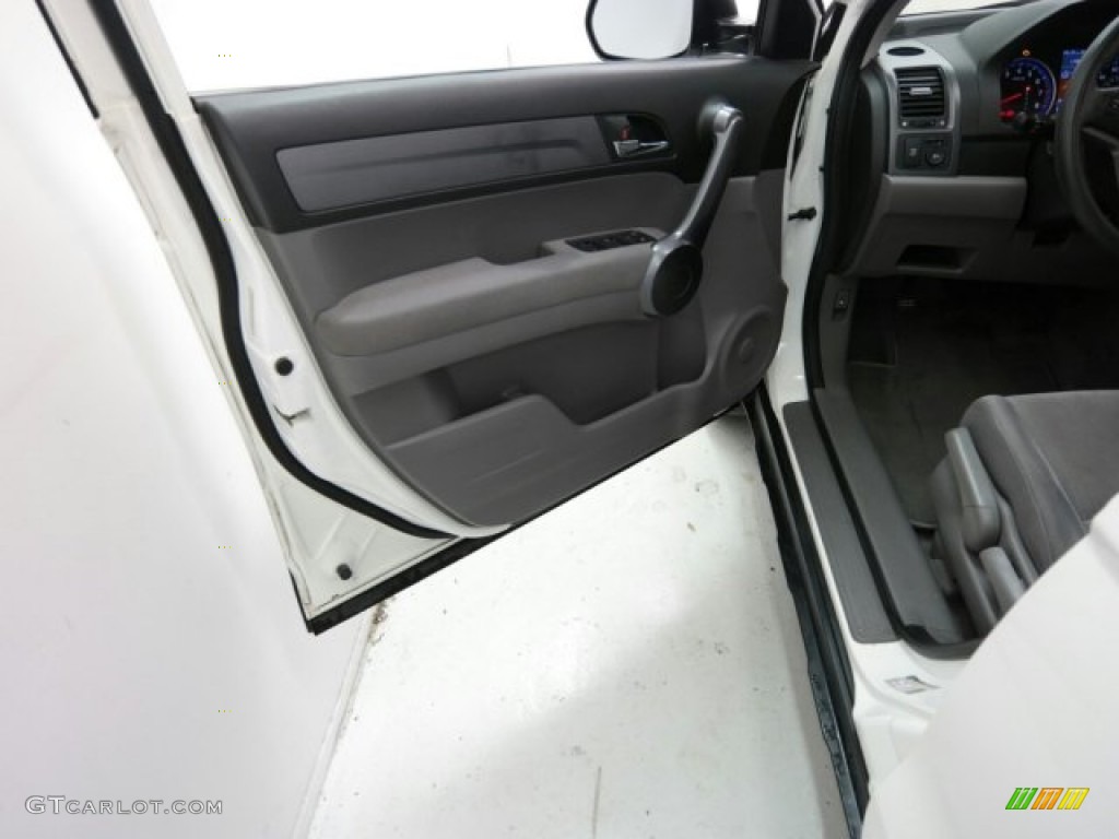 2008 CR-V EX 4WD - Taffeta White / Gray photo #17