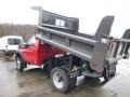 Vermillion Red - F550 Super Duty XL Regular Cab 4x4 Dump Truck Photo No. 2