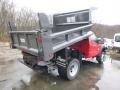 2015 Vermillion Red Ford F550 Super Duty XL Regular Cab 4x4 Dump Truck  photo #5