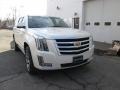 White Diamond Tricoat 2015 Cadillac Escalade ESV Premium 4WD