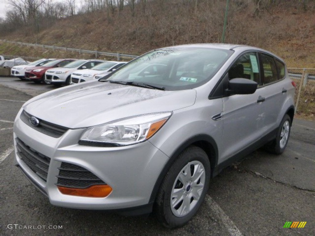 Ingot Silver Metallic 2015 Ford Escape S Exterior Photo #100008874