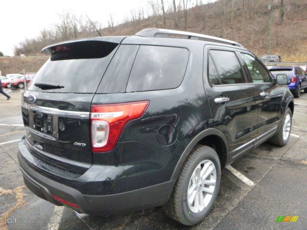 2015 Explorer XLT 4WD - Dark Side / Charcoal Black photo #6