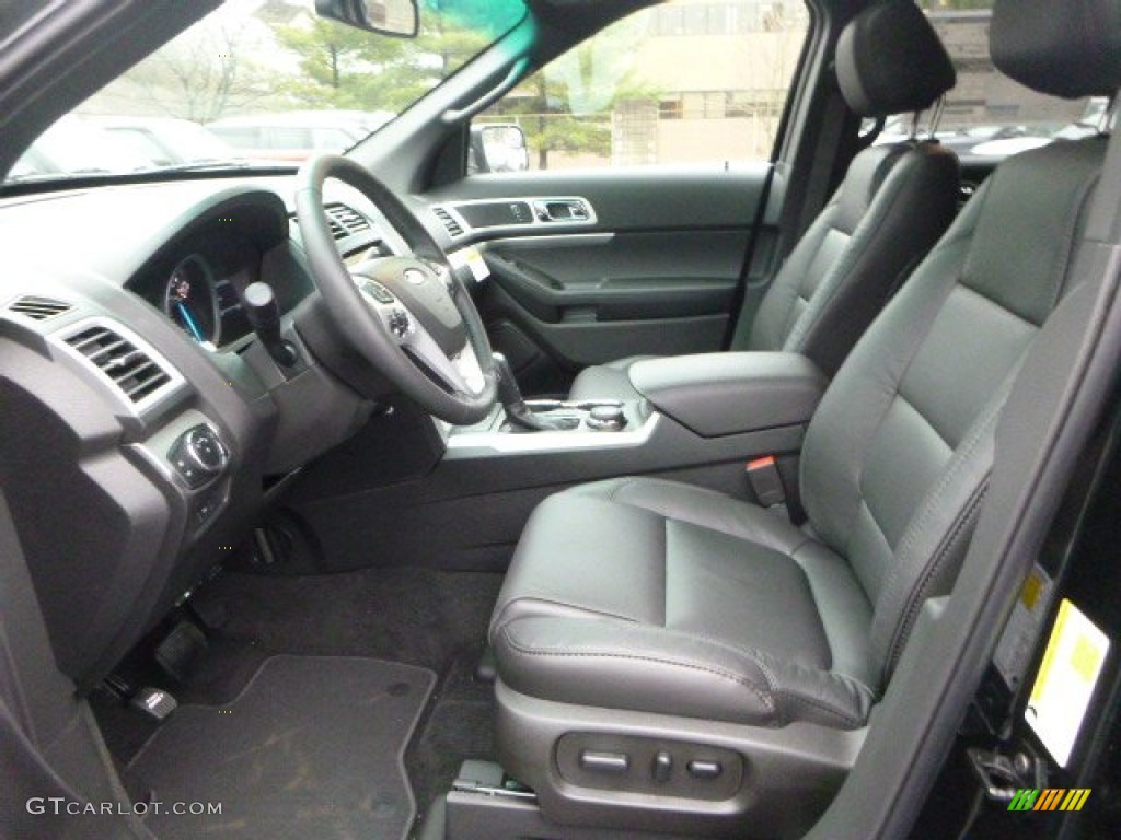 2015 Explorer XLT 4WD - Dark Side / Charcoal Black photo #11