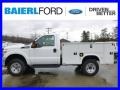 Oxford White 2015 Ford F350 Super Duty XL Regular Cab 4x4 Utility