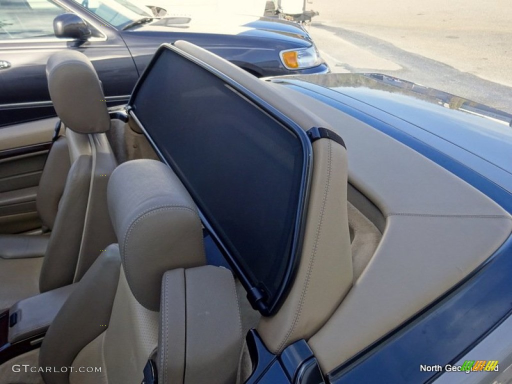 1997 SL 600 Roadster - Smoke Silver Metallic / Parchment Beige photo #25