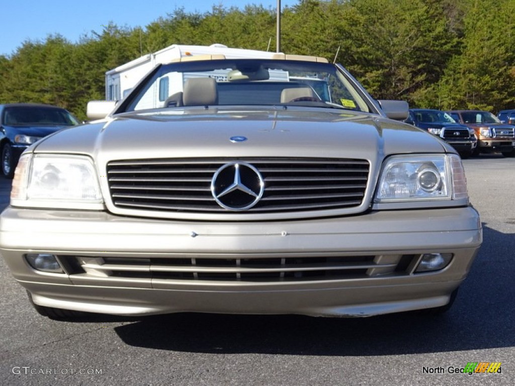 1997 SL 600 Roadster - Smoke Silver Metallic / Parchment Beige photo #30